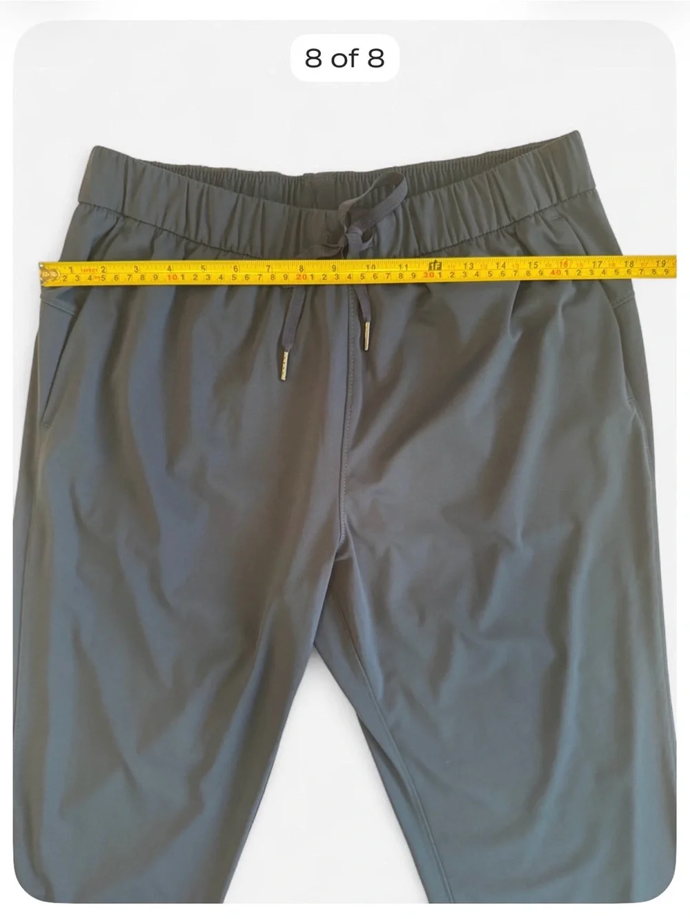 Member’s Mark Travel Jogger Pants Women’s Large Navy Blue Stretch Pull-On